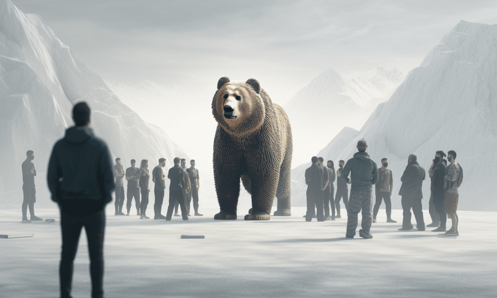 Ambcrypto the image depicts a bear standing at a distance symbo 631d5db2 f116 4ea8 83de b76312c46910 1000x600.png