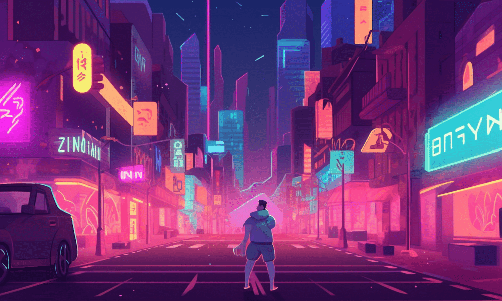 Ambcrypto a city street at night with bright neon lights and bu 84fbc75f 3423 47ae afd9 891092b99308 1000x600.png