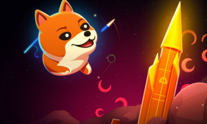 Ambcrypto a rocket launchpad with a shiba inu mascot sitting in bcae509b 7d40 4280 8f2a 6241aa30e02d 1000x600.png