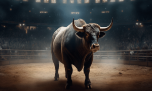 Ambcrypto A Masculine Bull Looking At A Crowd In An Arena. Ultr 0bb9a88f 5a12 4f6a A5d2 B710d6c79ea5 1200x900 2 1000x600.png
