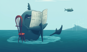 Ambcrypto a cartoon whale reading the newspaper. the whale is s 07f9e92f 6b3a 45cc b7a7 c21a83155035 1200x900 1000x600.png