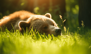 Ambcrypto an image of a bear sleeping on the green grass and th a7a37bb9 1208 45c7 ba8f 9f9e525edaec 1000x600.png