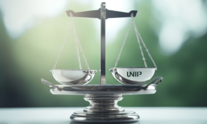 Ambcrypto a balance scale with the uniswap logo symbolizing uni 41d98b99 c666 4ec0 93be 44163d7e1061 1000x600.png