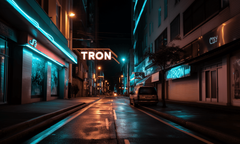 Ambcrypto a street with a sign that says tron 0f1cf3e6 d071 43dd 81f9 5375cf2487f3 1000x600.png