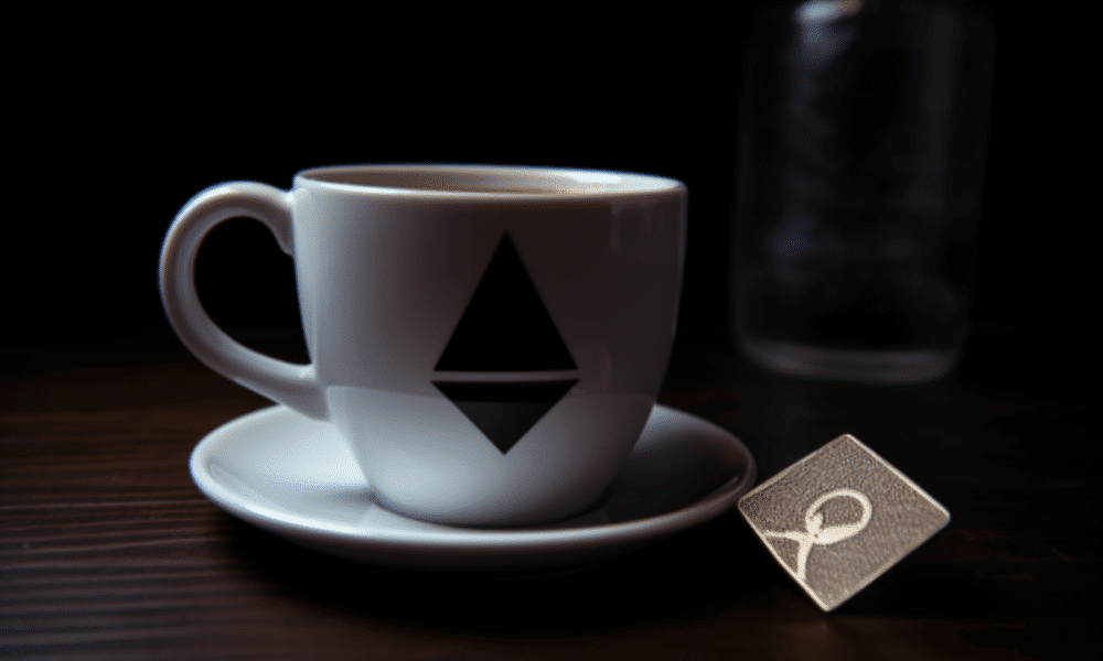 Ambcrypto a cup of coffee on a table. next to the coffee cup is 6fe2ef44 da85 4006 b301 12803fef1bfe 1200x900 1000x600.png