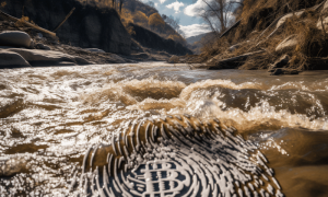 Ambcrypto a flowing river with the bitcoin logo represents the b3d1b596 6063 42ea bedd 88ea13d53805 1200x900 1000x600.png