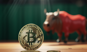 Ambcrypto an image of a bitcoin coin in an arena. a green bull 17e5e9ec 1012 4732 8108 ffdfbcb447a6 1200x900 1000x600.png