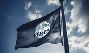Ambcrypto An Image Of A Flag With The Word Hedera. The Image Is 6238c1c8 C1d9 4190 8eb6 Dbd5ac75f792 1200x900 1000x600.png