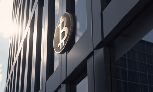 Ambcrypto bitcoin logo on a bulding realistic a11c3c97 1b53 4246 9e0d 675fce63db73 1000x600.png