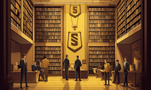 Ambcrypto prompt in a courtroom filled with towering bookshel bc022c1d 1a4c 4eee af00 4bca4ad009ea 1200x900 1000x600.png