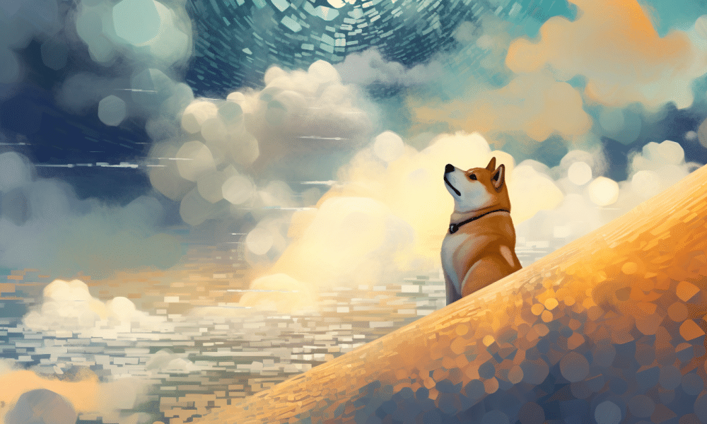 Ambcrypto prompt a giant shiba inu dog in the sky. the atmosphe d8e24fa1 9989 4d93 8a91 5c8484ad6ee5 1000x600.png