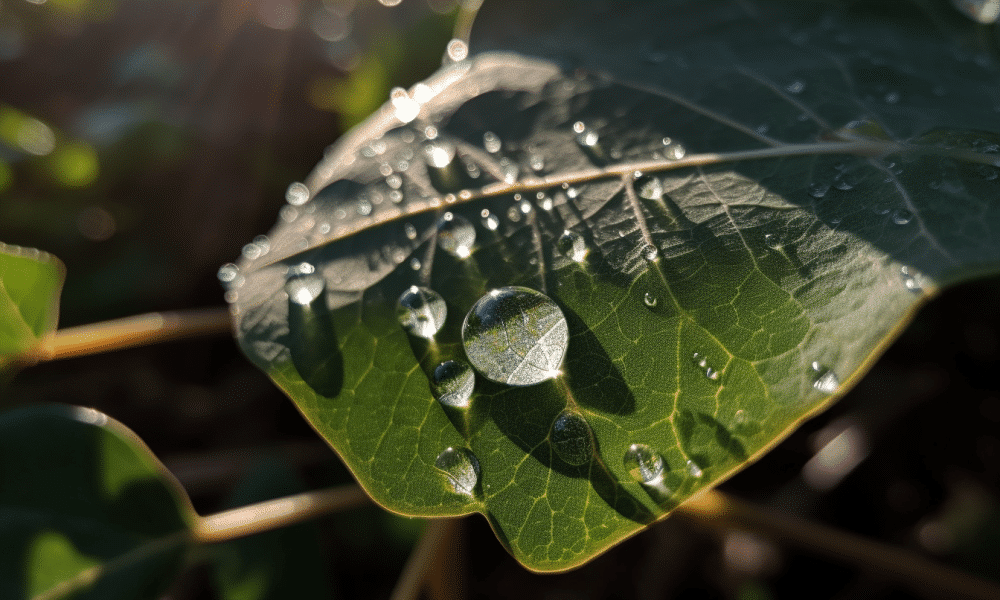 Ambcrypto tiny droplets of water on a leaf with the sun shining 93435002 86f9 4f3c 8dbc 110bfa466611 1000x600.png