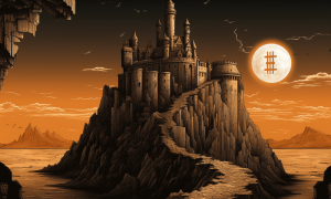 Ambcrypto prompt a digital fortress guarded by bitcoin symbol 70cdcdf0 fc1a 40bc 8743 5da09dff0845 e1696925281750 1000x600.png