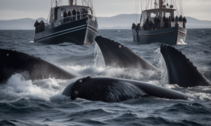 Ambcrypto a group of whales feeding near a fishing boat. a1a7304b cf0a 4bbe b28d bfe1ba308749 1200x900 1000x600.png