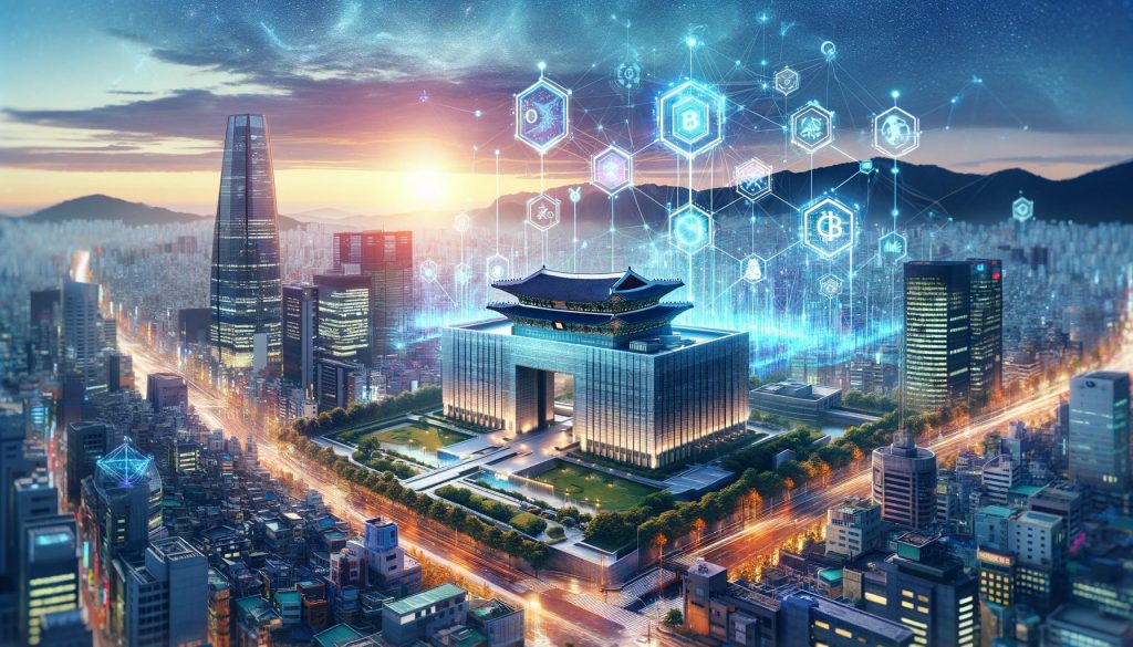 Dall·e 2023 12 11 14.56.32 A Hyperrealistic Landscape Oriented Cover Image For A Tech Publication Focused On Korean Financial Services Commission Fsc Unveils New Virtual Ass.jpg