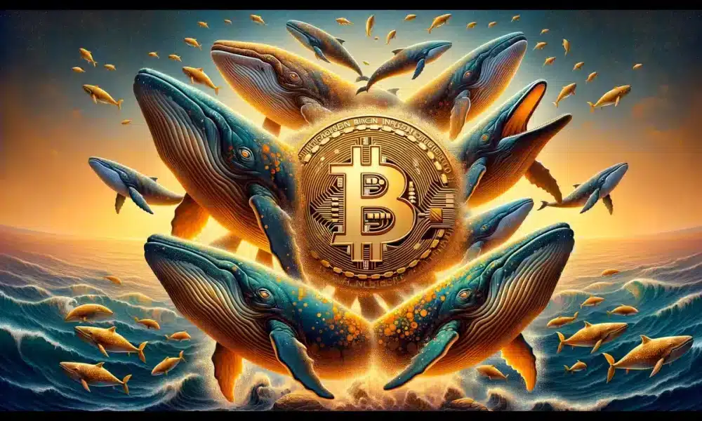 Dall·e 2024 02 23 12.51.25 A Captivating Scene Featuring The Iconic Bitcoin Logo At The Center Surrounded By Majestic Whales. The Whales Symbolic Of Large Bitcoin Holders In T 1 1000x600.webp.webp