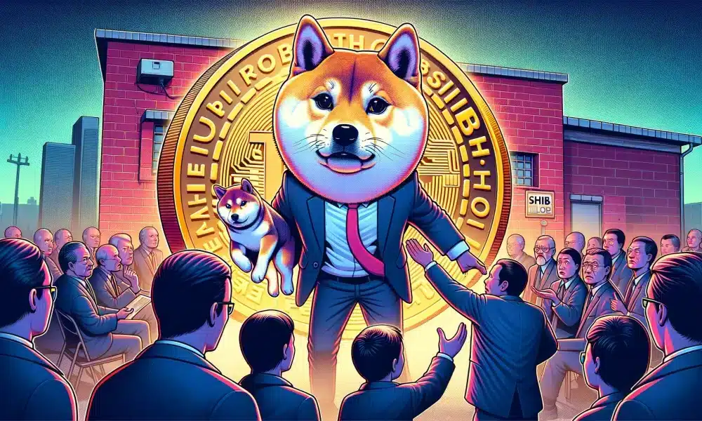 Dall·e 2024 03 06 14.04.06 Adjust The Featured Image For The Article Makerdao Offloads Shib Should Holders Be Worried To Place Greater Emphasis On The Shiba Inu Theme Using 1000x600.webp.webp