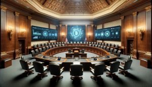 Dall·e 2023 12 05 16.24.52 Create A Hyperrealistic Cover Image For A Tech Publication In Landscape Orientation. The Image Should Depict A Traditional U.s. House Financial Servic.jpg