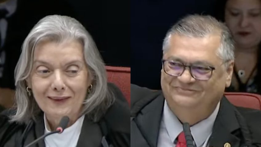 Cármen Lúcia brinca com Flávio Dino: "Adoro homem que diz que posso mandar nele"