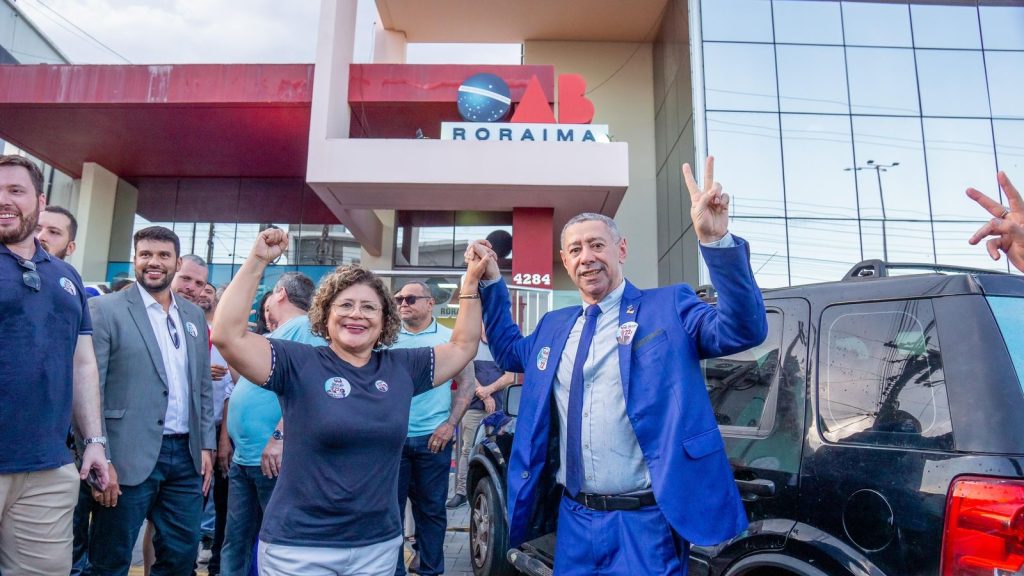 Com mais de 53% dos votos, Ednaldo Vidal é reeleito para mais três anos à frente da OAB Roraima