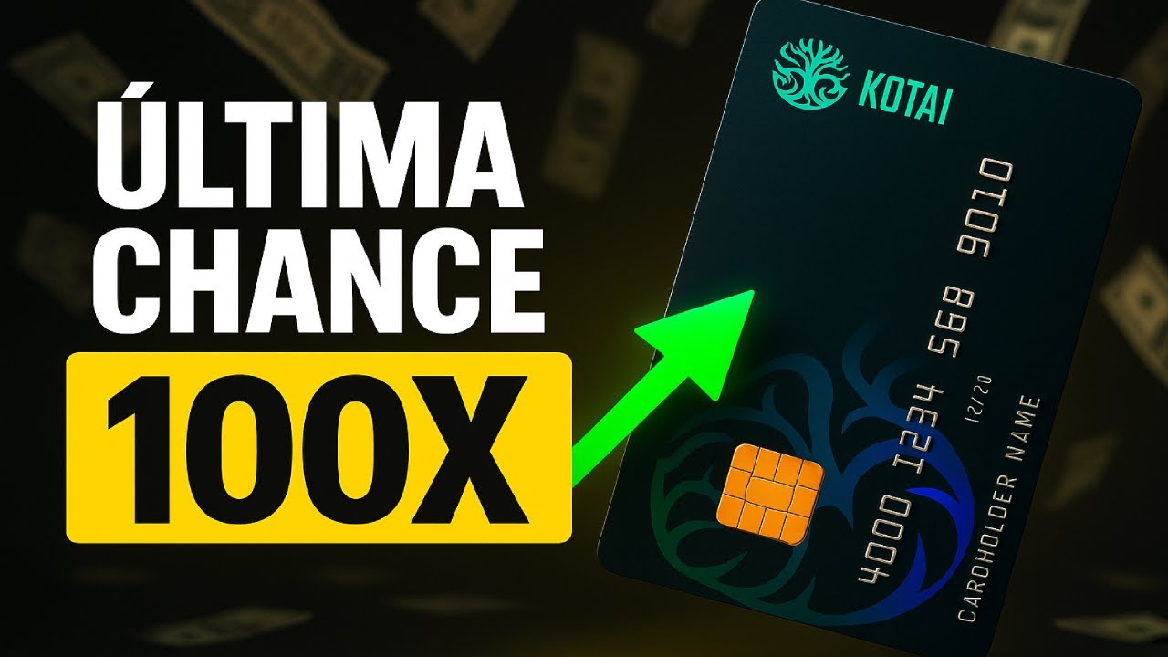 💳 CARTÃO CRIPTO da KOTAI com 100X de POTENCIAL!
