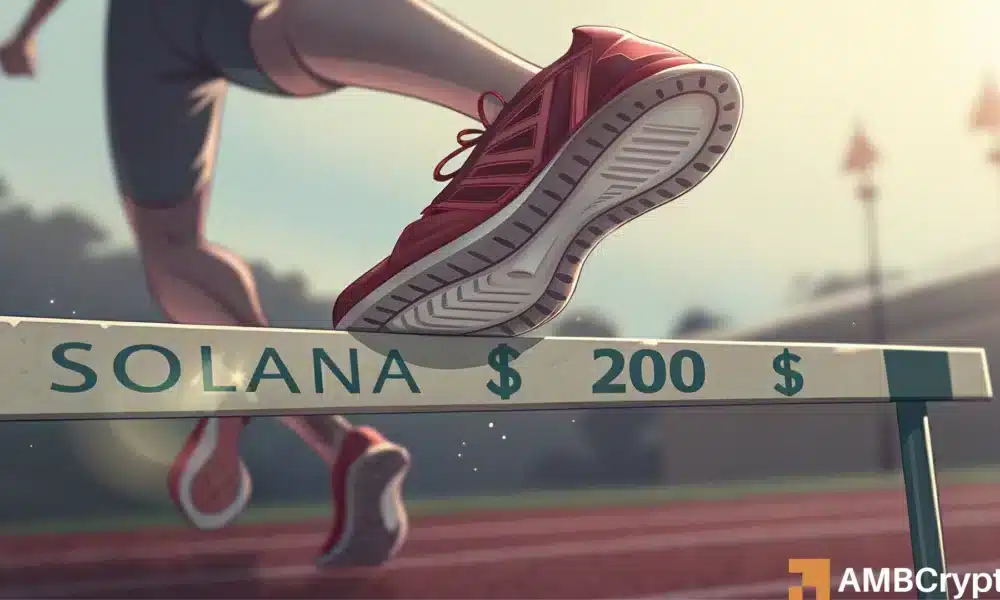 Avaliando a configuração de Solana: US $ 200 Breakout apenas uma afastamento de 8%