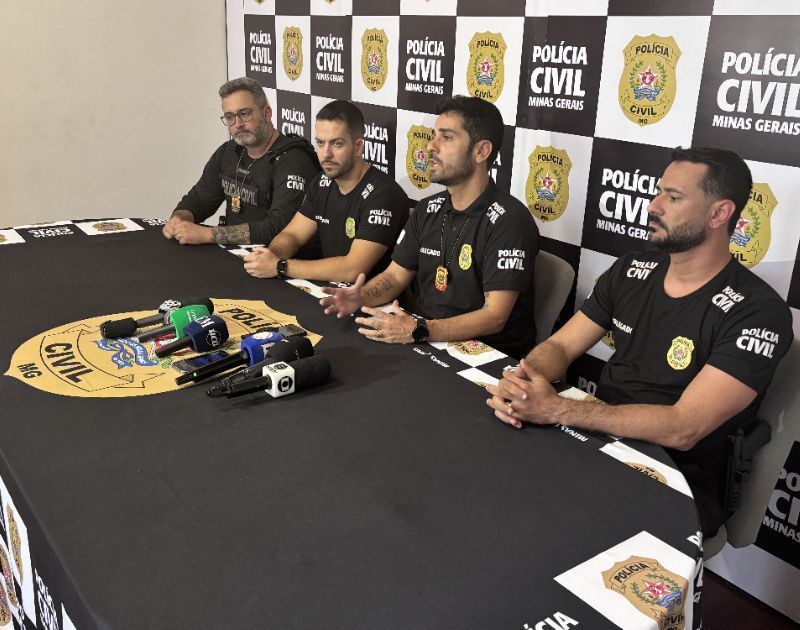 Polícia prenda civil 15 pesoas Envolvidas em fraudes bancúrias em minas